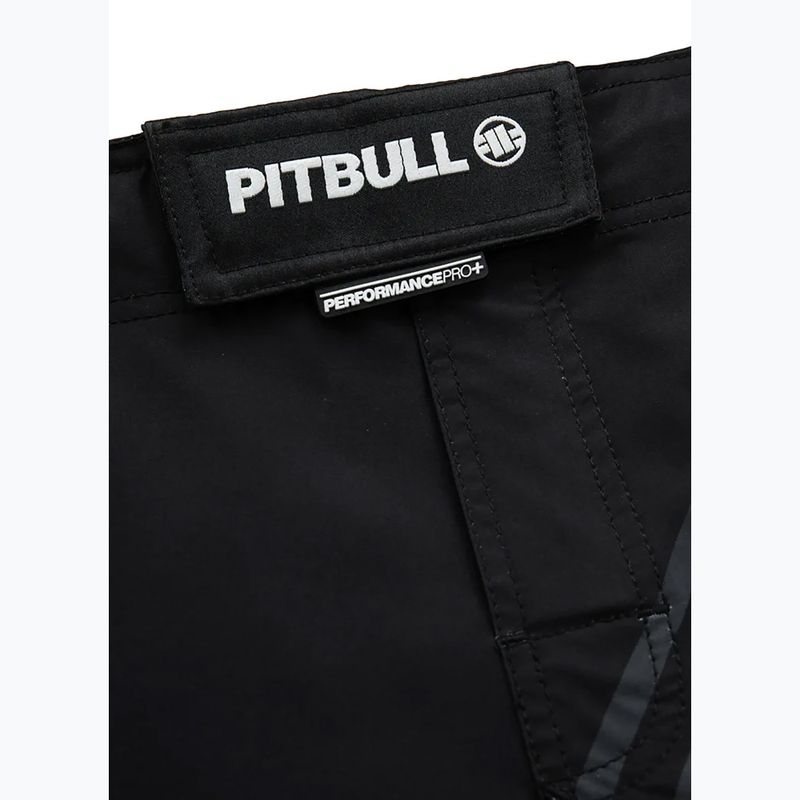 Pantaloni scurți de grappling pentru bărbați Pitbull Grappling 2 Pro Hilltop black 6