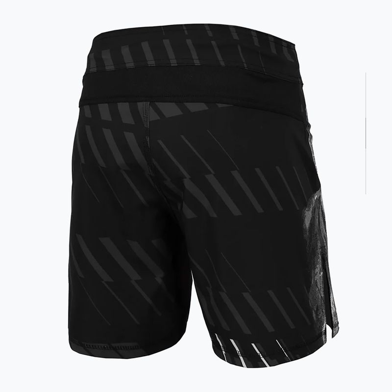 Pantaloni scurți de grappling pentru bărbați Pitbull Grappling 3 Street Dog black 2