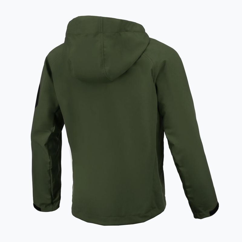 Jachetă softshell pentru bărbați Pitbull West Coast Rockfish 2 Softshell olive 2
