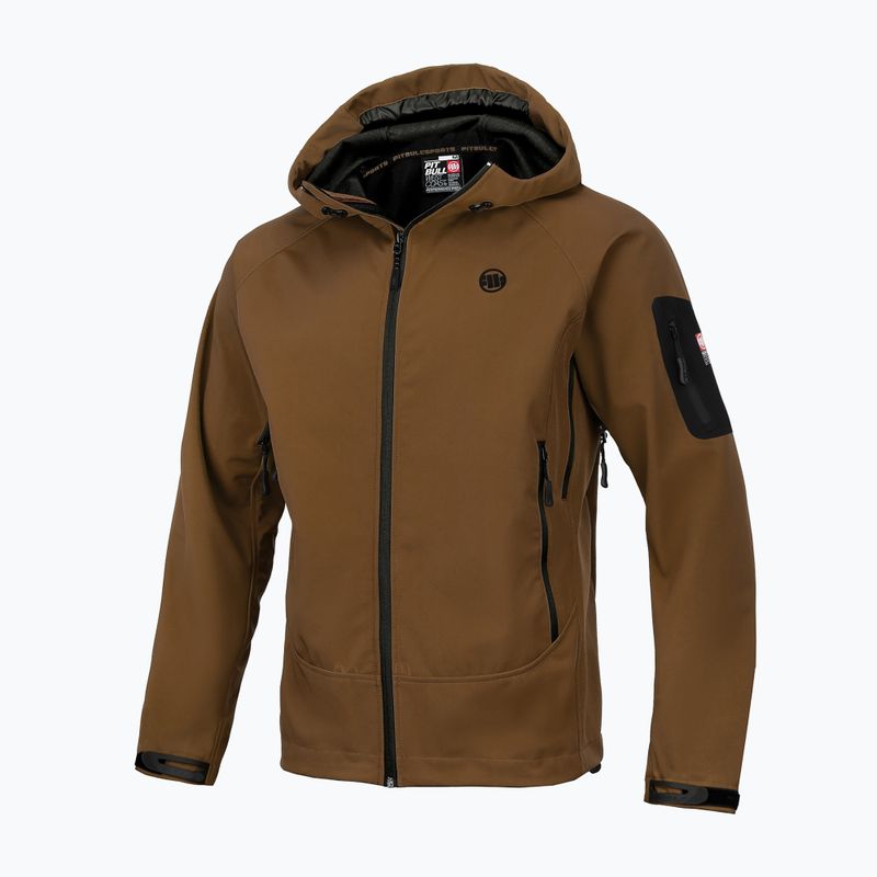 Jachetă softshell pentru bărbați Pitbull West Coast Rockfish 2 Softshell brown 4