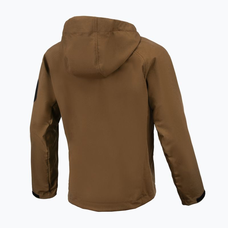 Jachetă softshell pentru bărbați Pitbull West Coast Rockfish 2 Softshell brown 5