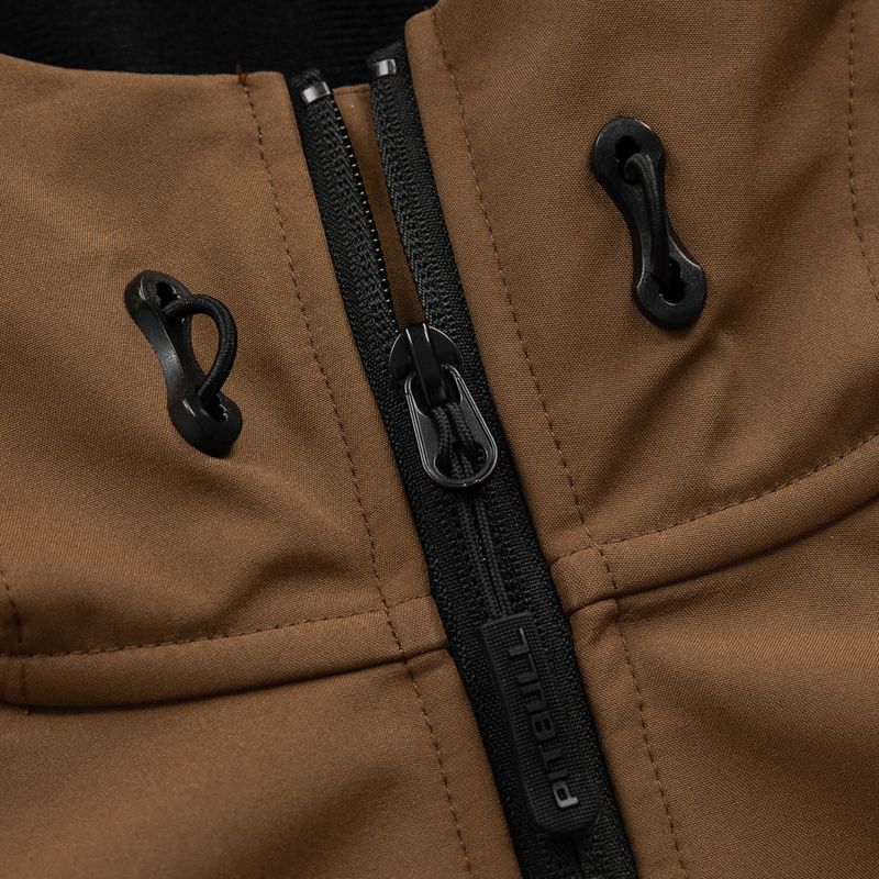 Jachetă softshell pentru bărbați Pitbull West Coast Rockfish 2 Softshell brown 6