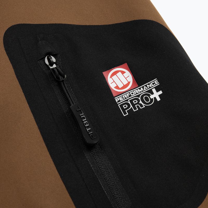 Jachetă softshell pentru bărbați Pitbull West Coast Rockfish 2 Softshell brown 7
