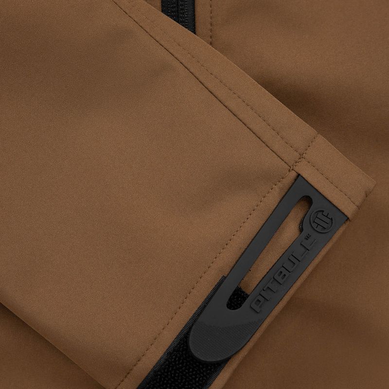 Jachetă softshell pentru bărbați Pitbull West Coast Rockfish 2 Softshell brown 9