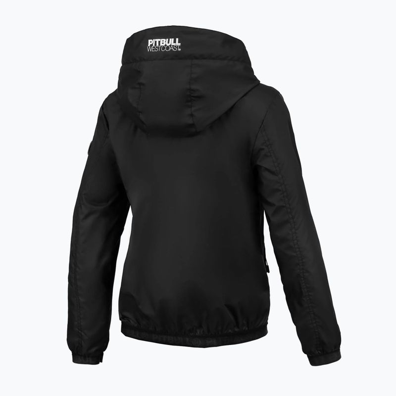 Jachetă pentru femei Pitbull West Coast Dahlia 2 Hooded Nylon black 4