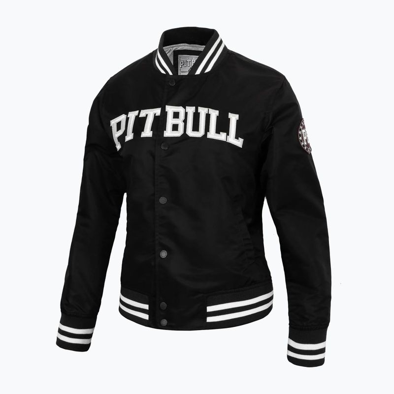 Pitbull West Coast jachetă neagră Tequila 3 Varsity pentru femei Pitbull West Coast 4