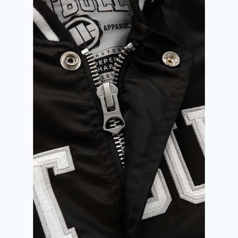 Pitbull West Coast jachetă neagră Tequila 3 Varsity pentru femei Pitbull West Coast 6
