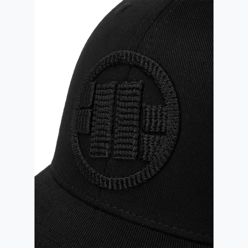 Șapcă Pitbull Full Cap 3D "Logo" black 5