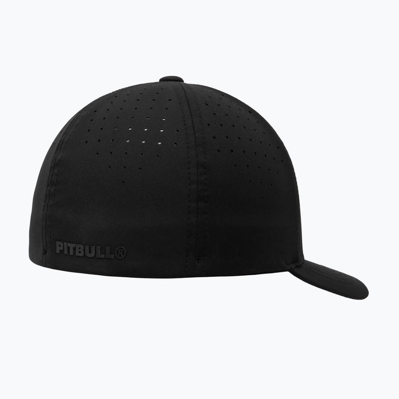 Șapcă pentru bărbați Pitbull West Coast Full Cap Logo 3D Angle Welding black 2