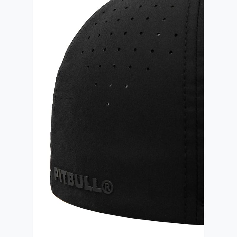 Șapcă pentru bărbați Pitbull West Coast Full Cap Logo 3D Angle Welding black 5