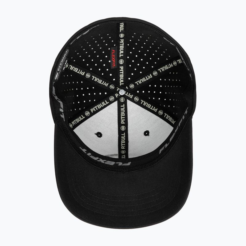 Șapcă pentru bărbați Pitbull West Coast Full Cap Logo 3D Angle Welding black 7