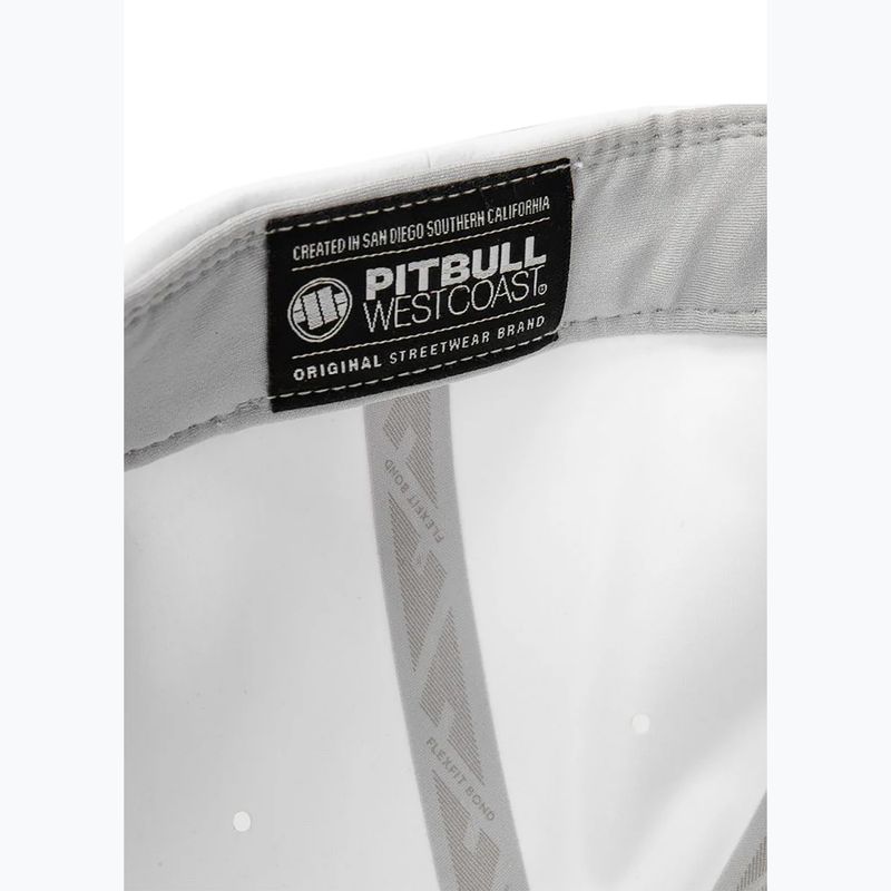 Șapcă Pitbull Snapback ,,Hilltop" Stretch Fitted white 8