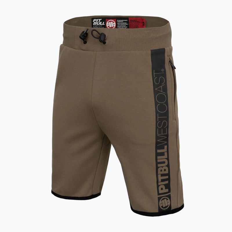 Pantaloni scurți pentru bărbați Pitbull West Coast Saturn coyote brown 3