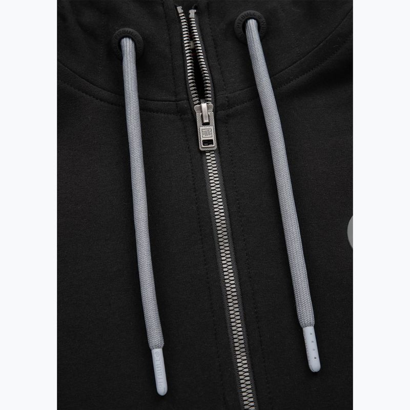 Hanorac pentru bărbați Pitbull West Coast Lotus Hooded Zip black 3