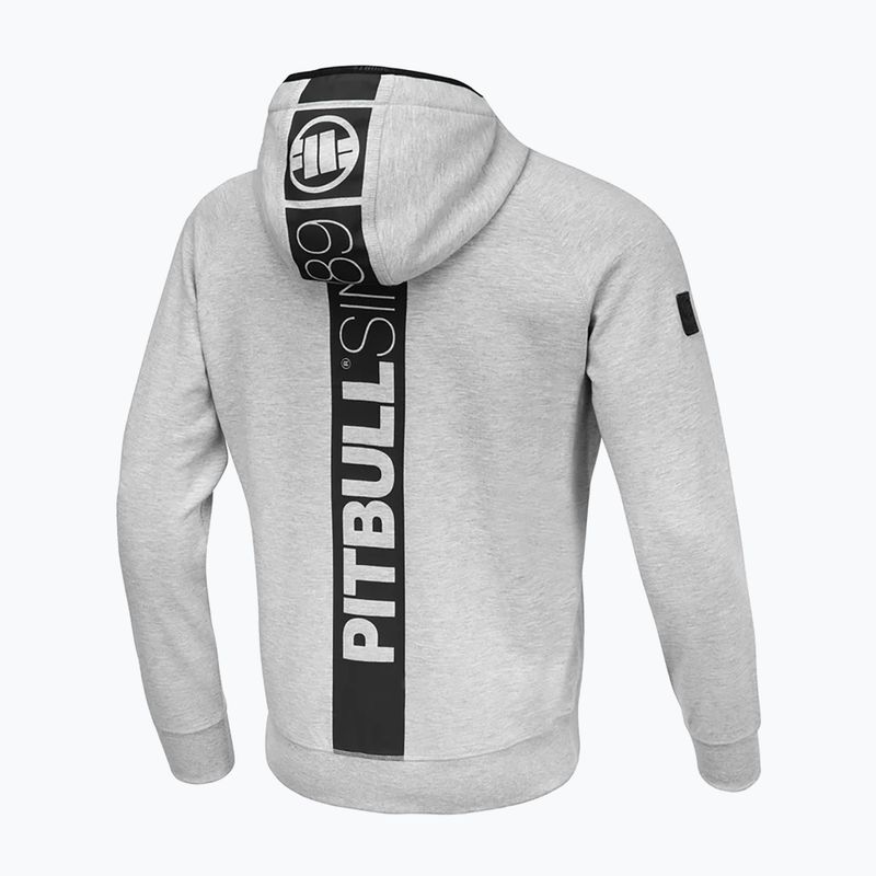 Bluză pentru bărbați Pitbull Stafford Hooded grey/melange 5