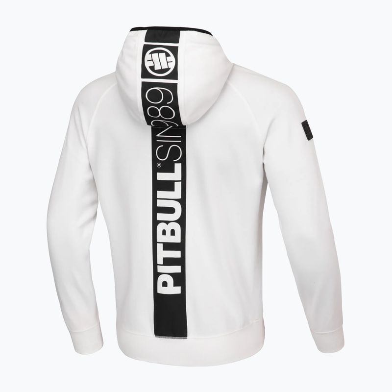 Hanorac pentru bărbați Pitbull West Coast Stafford Hooded off white 2