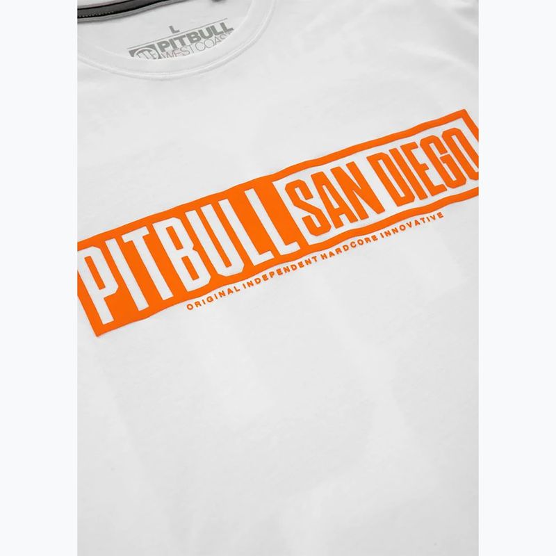Tricou pentru bărbați Pitbull Eighty Nine Dog white 7