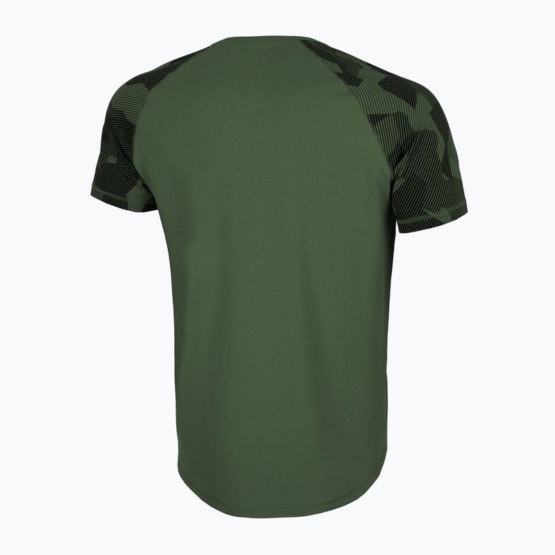 Tricou pentru bărbați Pitbull West Coast T-S Hilltop 210 olive 2