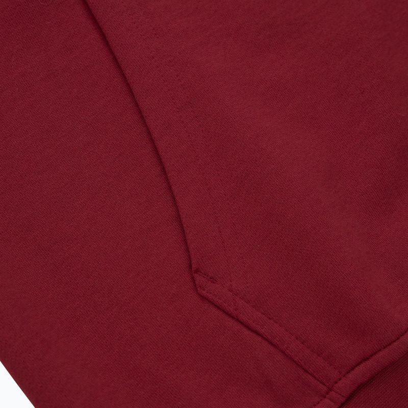 Hanorac pentru bărbați Pitbull West Coast Everts Hooded Zip burgundy 6