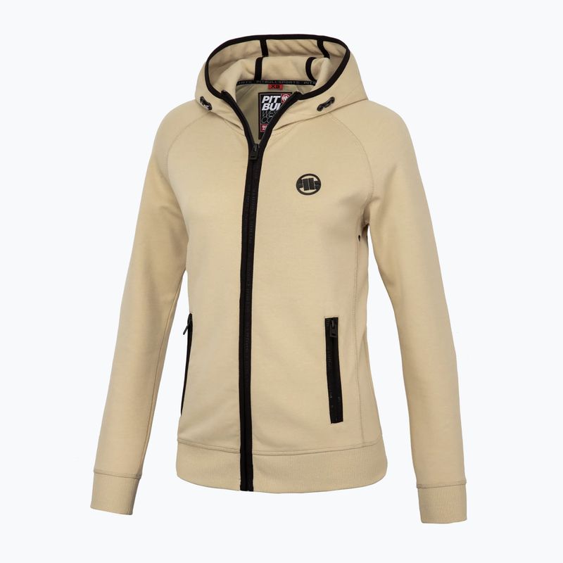 Hanorac pentru bărbați Pitbull West Coast Fuchsia Hooded Zip sand