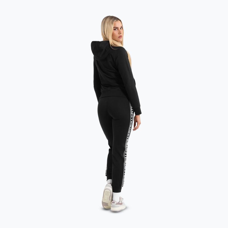 Hanorac pentru femeiPitbull West Coast La Deta Hooded Zip black 3