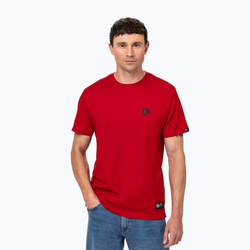Tricou pentru bărbați Pitbull Small Logo red 3