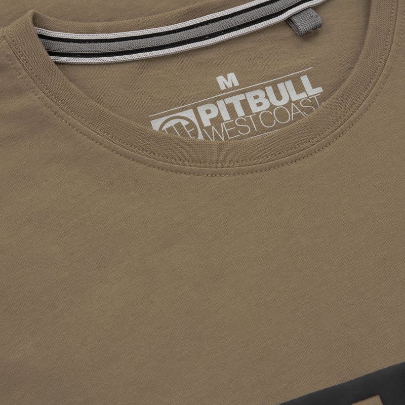 Tricou pentru bărbați Pitbull West Coast T-S Hilltop 170 coyote brown 4