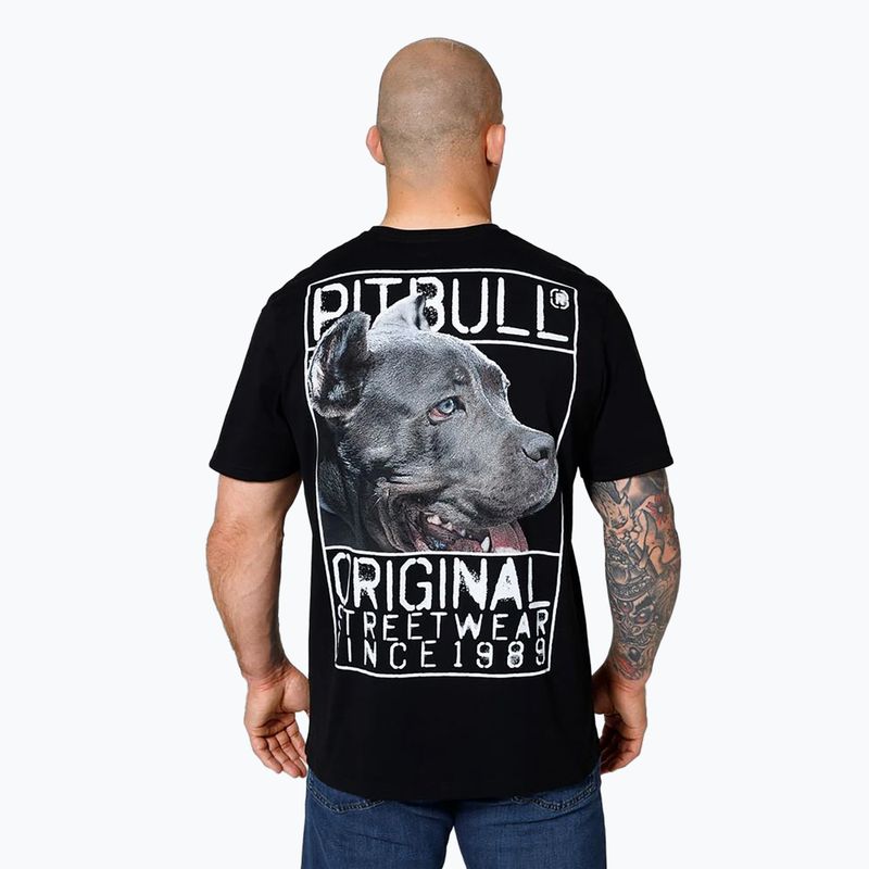 Tricou pentru bărbați Pitbull West Coast Origin black 3