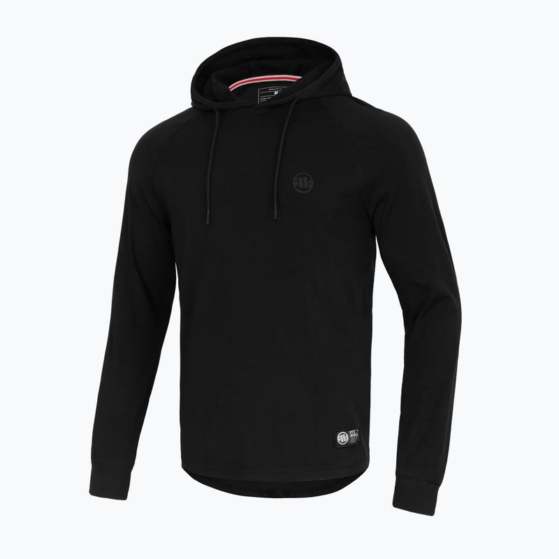 Hanorac pentru bărbați Pitbull West Coast Mercado Hooded Small Logo black