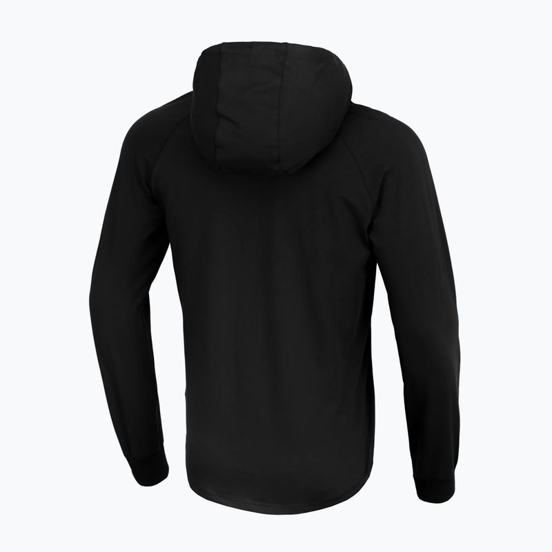 Hanorac pentru bărbați Pitbull West Coast Mercado Hooded Small Logo black 2