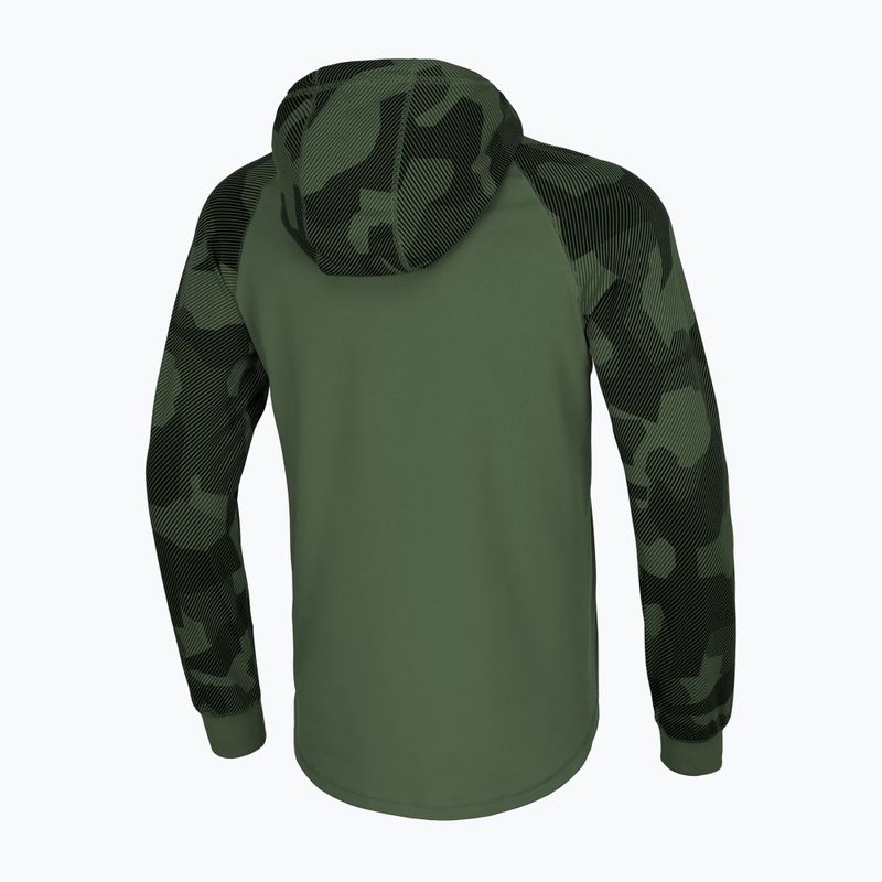 Hanorac pentru bărbați Pitbull West Coast Mercado Hooded Small Logo olive dillard 2
