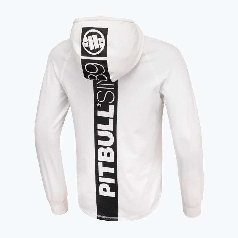 Hanorac pentru bărbați Pitbull West Coast Hilltop Hooded white 2