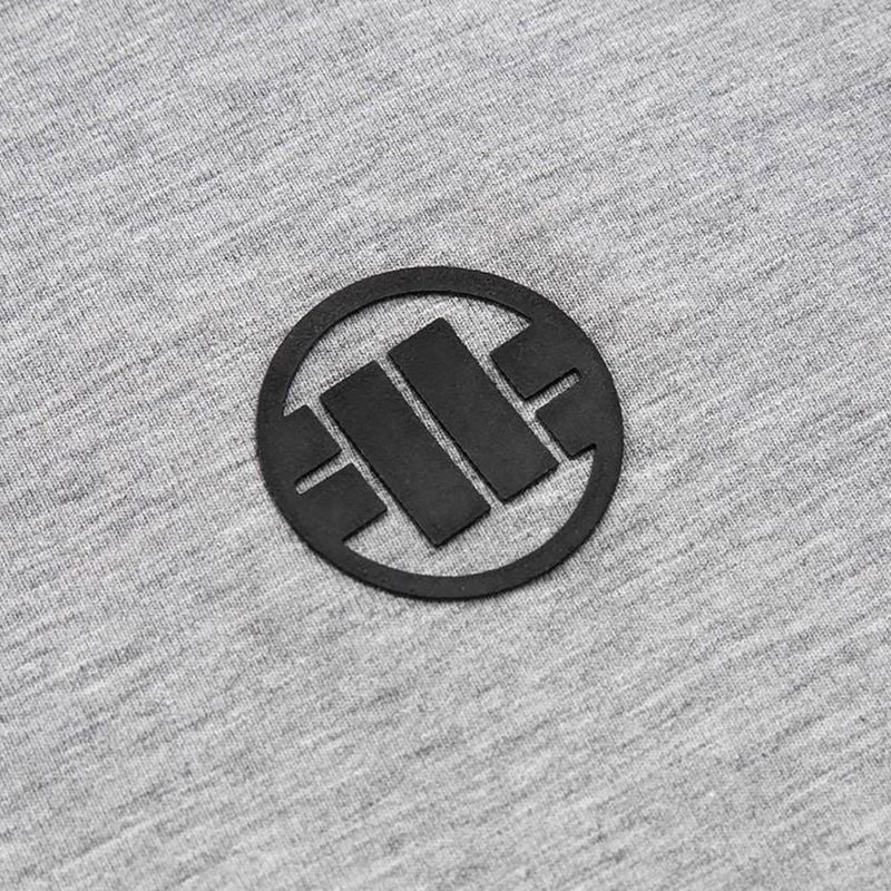 Tank top pentru bărbați  Pitbull Hilltop Hooded Sleeveless grey/melange