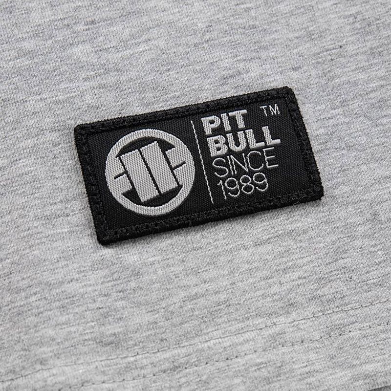 Tank top pentru bărbați  Pitbull Hilltop Hooded Sleeveless grey/melange