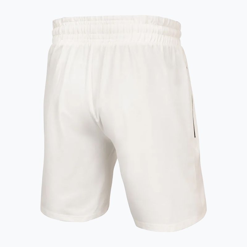 Pantaloni scurți pentru bărbați Pitbull West Coast Tarento Shorts off white 2