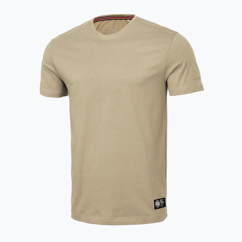 Tricou pentru bărbați Pitbull West Coast No Logo pale sand