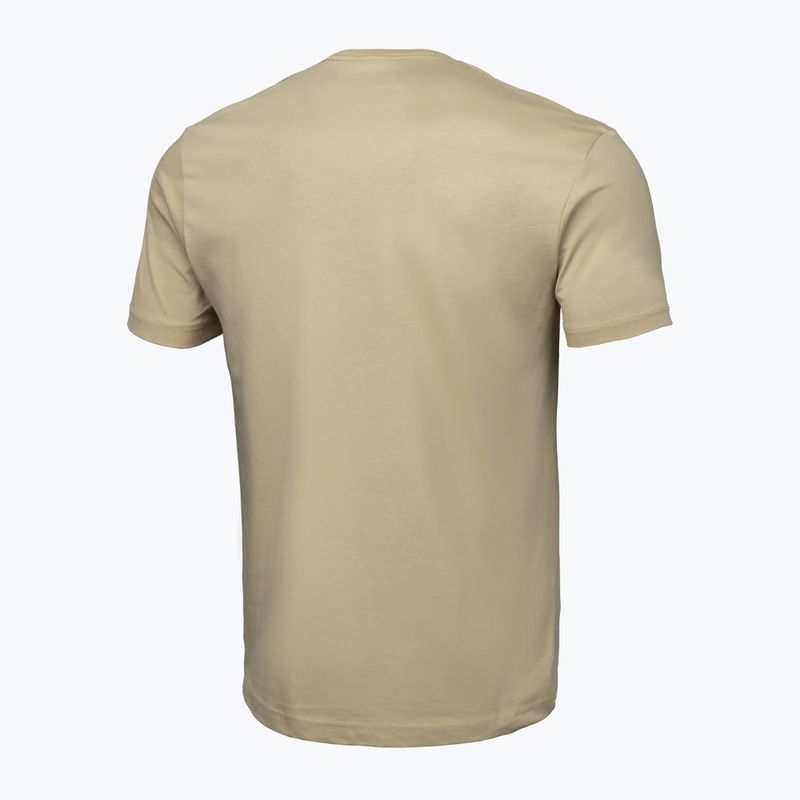Tricou pentru bărbați Pitbull West Coast No Logo pale sand 2