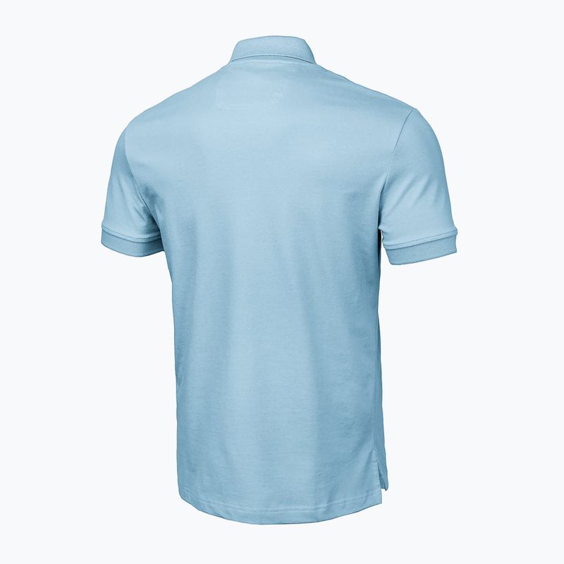 Tricou polo pentru bărbați Pitbull West Coast Polo Pique Regular light blue 2