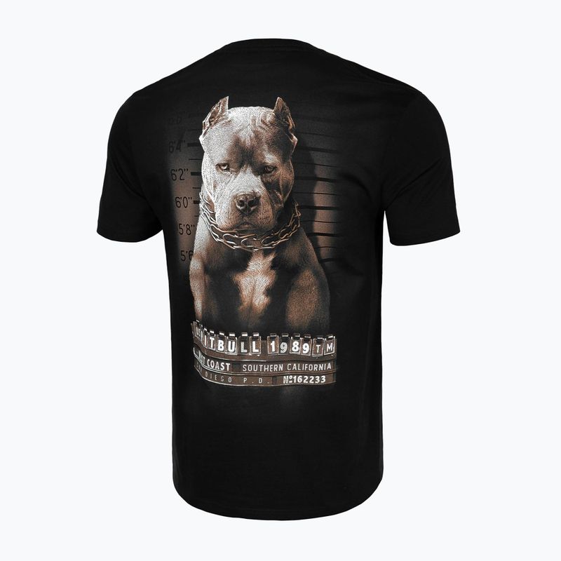 Tricou negru pentru bărbați Pitbull West Coast Mugshot 2 negru 5