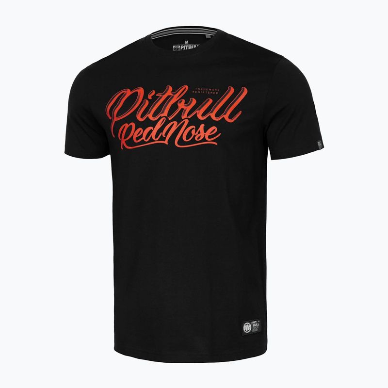Pitbull West Coast West Coast Red Nose 23 negru tricou pentru bărbați