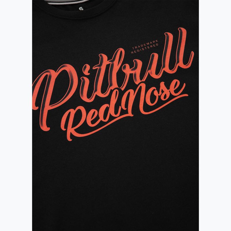 Pitbull West Coast West Coast Red Nose 23 negru tricou pentru bărbați