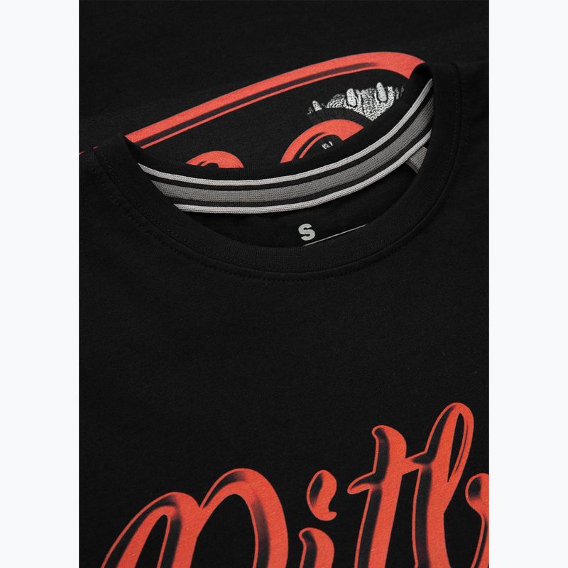 Pitbull West Coast West Coast Red Nose 23 negru tricou pentru bărbați