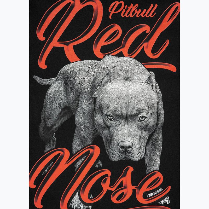 Pitbull West Coast West Coast Red Nose 23 negru tricou pentru bărbați