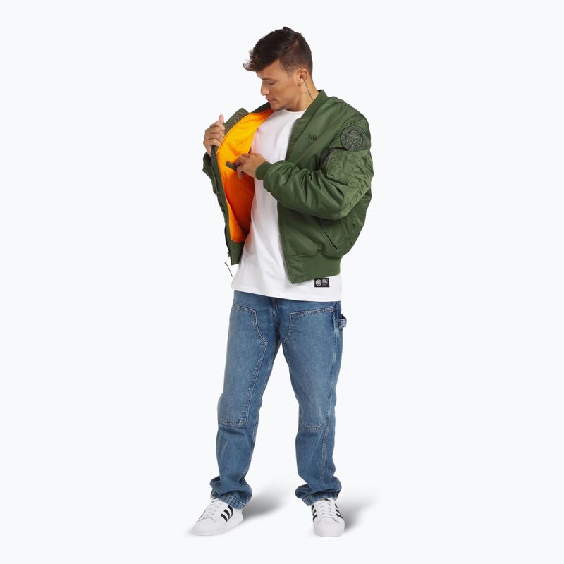 Pitbull pentru bărbați West Coast Ma 1 Verano Bomber olive jacket 3