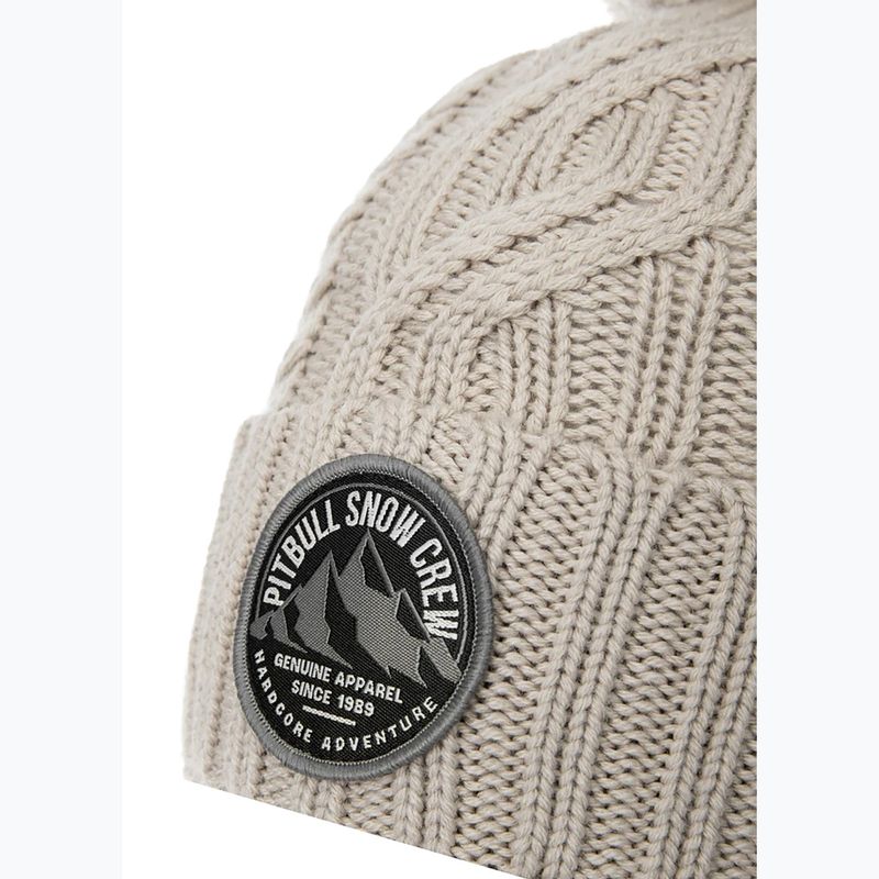 Căciulă de iarnă Pitbull West Coast Beanie Snow Crew sand 3