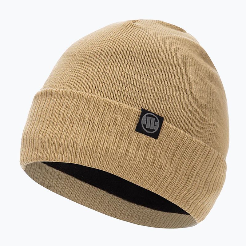 Căciulă de iarnă Pitbull West Coast Beanie Small Logo 2 sand