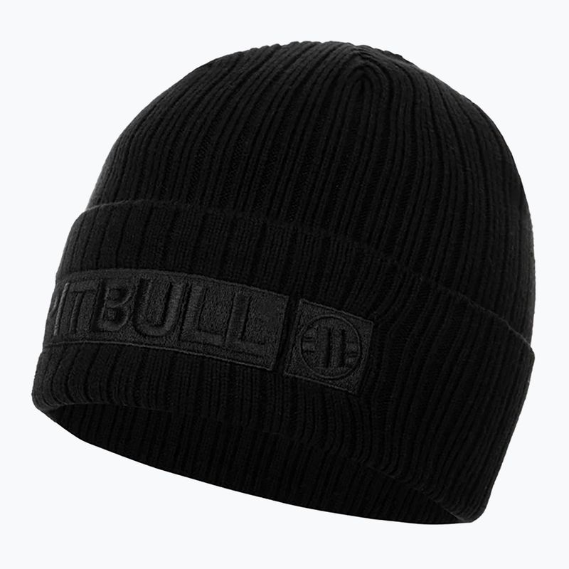 Căciulă de iarnă pentru bărbați Pitbull Beanie Silvas Hilltop black/black