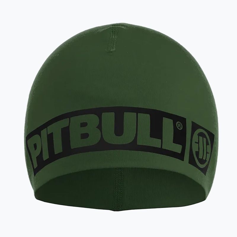 Pitbull West Coast Beanie Pitbull Hilltop 2 olive winter cap 2