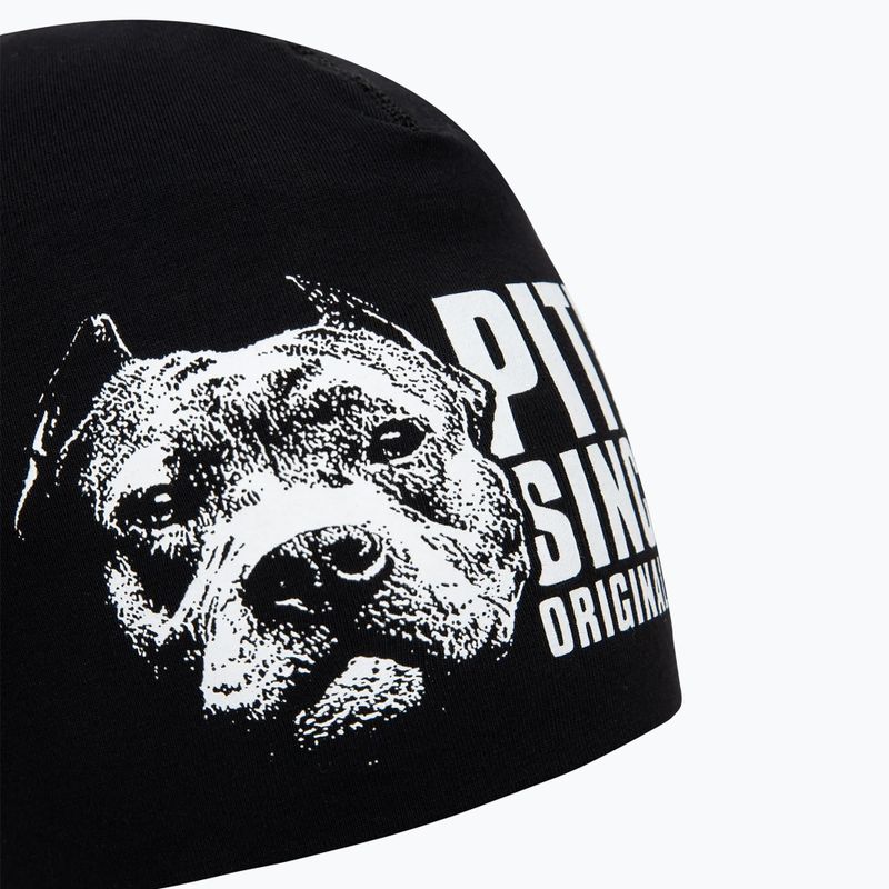 Căciulă de iarnă pentru bărbați Pitbull Beanie Blood Dog black 3