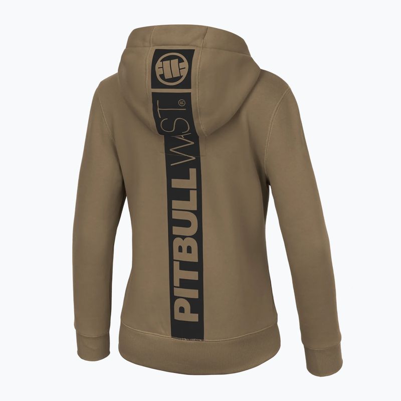 Femei Pitbull West Coast West Coast Zip Hilltop Hooded hanorac cu glugă coyote maro 2